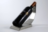Wine bottle holder in stainless steel - H&H Shop